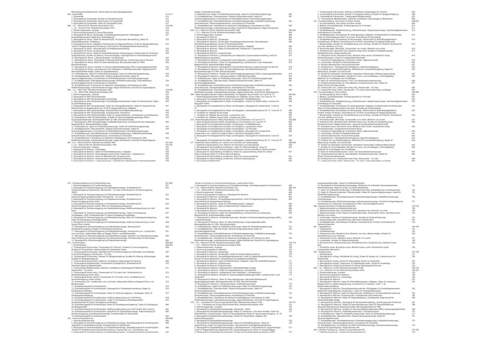 VW Golf 4 Typ 1J 1999-2003 Schaltplan Stromlaufplan Verkabelung Elektrik Pläne