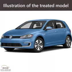 E-Book workshop manual for Volkswagen e-Golf 7 type BE, BE1 year of construction 2014, 2015, 2016, 2017