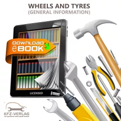 VW EOS type 1F 2006-2015 wheels tyres general info repair manual pdf ebook