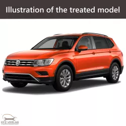 E-Book workshop manual for Volkswagen Tiguan II type AD, AD1, BT, BT1 year of construction 2016, 2017, 2018, 2019, 2020, 2021