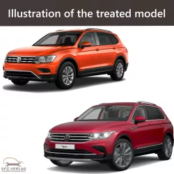 E-Book workshop manual for Volkswagen Tiguan II type AD, AD1, AX, AX1, BT, BT1 year of construction 2016, 2017, 2018, 2019, 2020, 2021, 2022, 2023, 2024