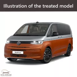 E-Book workshop manual for Volkswagen Multivan type SL, ST, STM, STN year of construction 2021, 2022, 2023, 2024